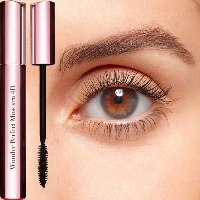 Clarins Wonder Perfect Mascara 4D pogrubiająco-podkręcający tusz do rzęs 01 Perfect Black 8ml