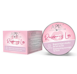 APIS Raspberry Lips regenerująca maska do ust na noc 10ml