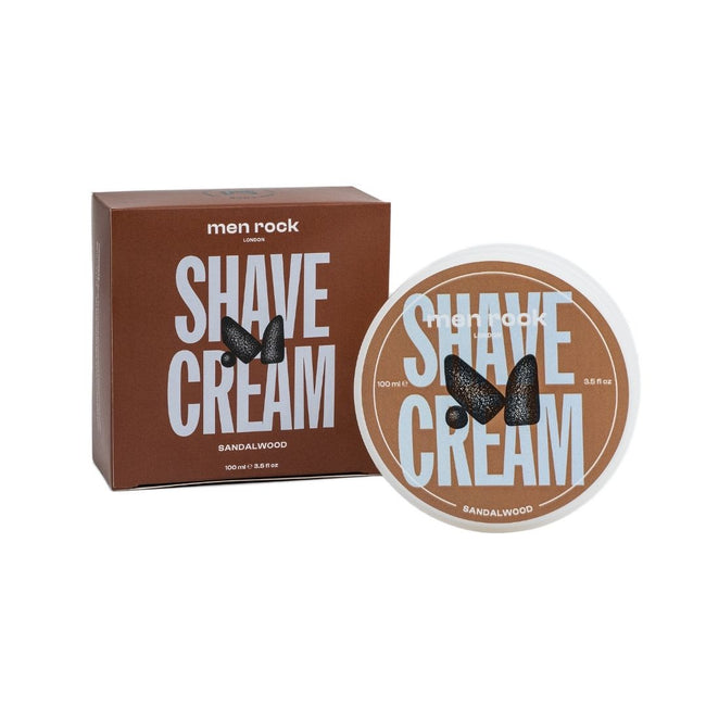 MenRock Shave Cream krem do golenia dla mężczyzn Sandalwood 100g