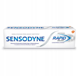 Sensodyne Whitening Rapid Relief wybielająca pasta do zębów wrażliwych 75ml