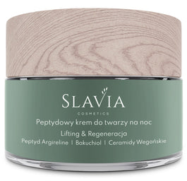 Slavia Peptydowy krem do twarzy na noc Lifting & Regeneracja 30ml