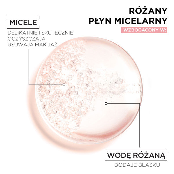 Garnier Skin Naturals płyn micelarny z wodą różaną 400ml