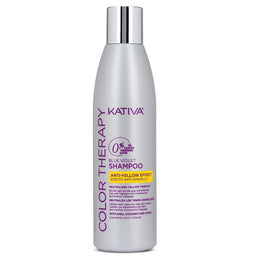 Kativa Color Therapy Blue Violet Shampoo szampon neutralizujący żółte odcienie do chłodnych odcieni blond 250ml