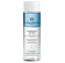 Collistar Two-Phase Make-Up Removing Solution dwufazowy płyn do demakijażu oczu i ust 200ml