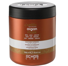 ECHOSLINE Seliar Argan Mask odżywcza maska do włosów z olejkiem arganowym 1000ml