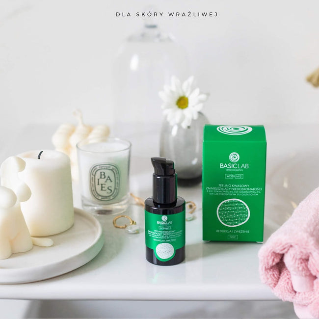 BasicLab Acidumis peeling kwasowy zmniejszający niedoskonałości 30ml