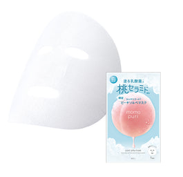 BCL Momopuri Cool Jelly Mask żelowa maska nawilżająca do twarzy 22ml