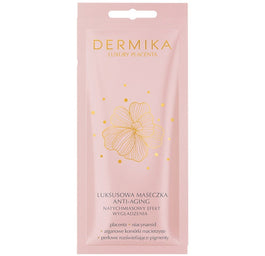 Dermika Luxury Placenta luksusowa maseczka anti-aging natychmiastowy efekt wygładzenia 10ml