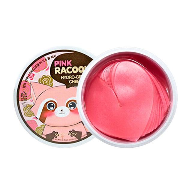 Secret Key Pink Racoony Hydrogel Eye & Cheek Patch hydrożelowe płatki pod oczy i na policzki 60szt.