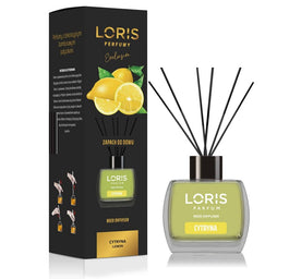 LORIS Reed Diffuser dyfuzor zapachowy z patyczkami Cytryna 120ml