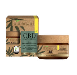 Bielenda CBD Cannabidiol krem nawilżająco-detoksykujący cera mieszana i tłusta 50ml