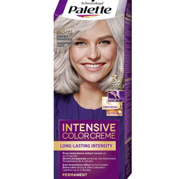 Palette Intensive Color Creme farba do włosów w kremie 9.5-21 Świetlisty Srebrny Blond