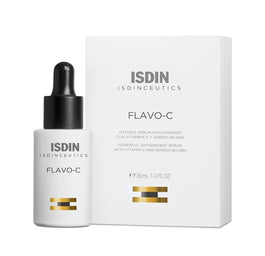 Isdin Isdinceutics Flavo-C antyoksydacyjne serum do twarzy z witaminą C i miłorząbem dwuklapowym 30ml