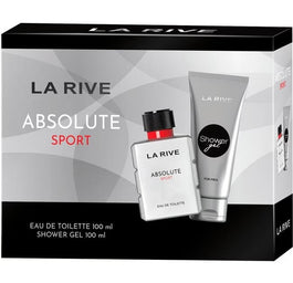 La Rive Absolute Sport Men zestaw woda toaletowa spray 100ml + żel pod prysznic 100ml