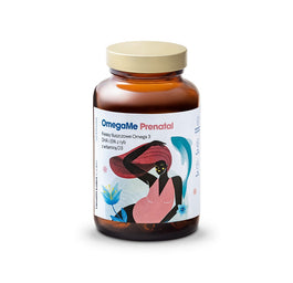 HealthLabs OmegaMe Prenatal kwasy tłuszczowe Omega 3 DHA i EPA z ryb z witaminą D3 suplement diety 60 kapsułek