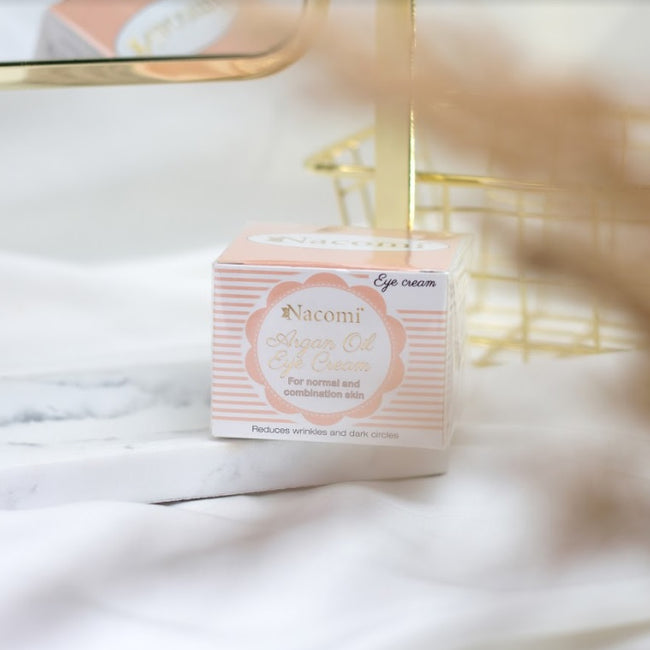 Nacomi Argan Oil Eye Cream arganowy krem pod oczy 15ml