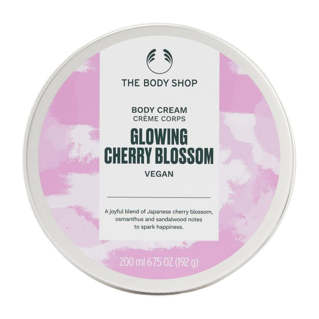 The Body Shop Wegański krem do ciała Glowing Cherry Blossom 200ml