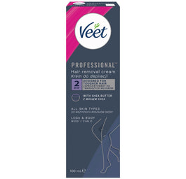 Veet Professional krem do depilacji z masłem shea 100ml