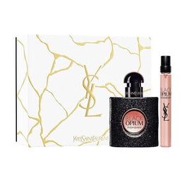 Yves Saint Laurent Black Opium Pour Femme zestaw woda perfumowana spray 30ml + woda perfumowana spray 10ml