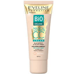 Eveline Cosmetics Bio Organic Magical Color Correction Cream krem CC z mineralnymi pigmentami 01 Light Beige 30ml