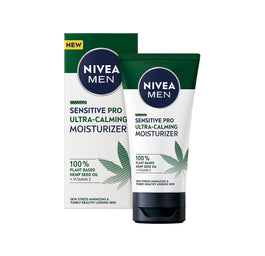 Nivea Men Sensitive Pro Ultra-Calming Moisturizer nawilżający krem do twarzy z olejem z nasion konopnych 75ml