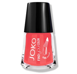 Joko Find Your Color lakier do paznokci z winylem 110 Paradise Coral Mat 10ml