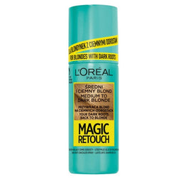 L'Oreal Paris Magic Retouch błyskawiczny retusz odrostów w sprayu Średni i Ciemny Blond 75ml