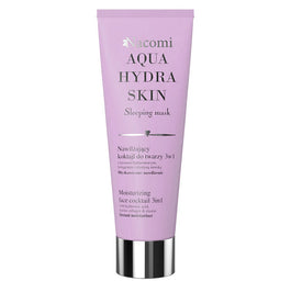 Nacomi Aqua Hydra Skin Moisturizing Face Cocktail 3in1 nawilżający koktajl do twarzy 3w1 85ml