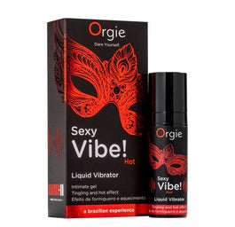 Orgie Sexy Vibe! Liquid Vibrator Hot rozgrzewający żel stymulujący 15ml