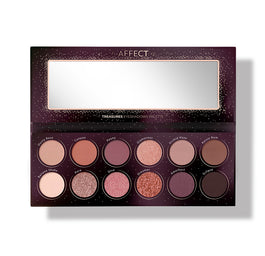 Affect Treasures Eyeshadows Palette paleta cieni do powiek 12x2g