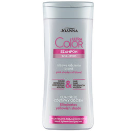 Joanna Ultra Color szampon nadający różowy odcień do włosów blond i rozjaśnianych 200ml