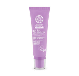 Natura Siberica Blueberry Siberica wegański pobudzający krem do twarzy na dzień z filtrem SPF20 50ml