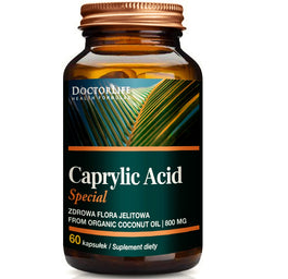 Doctor Life Caprylic Acid Special kwas kaprylowy 800mg suplement diety 60 kapsułek