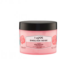 I Love Scented Body Butter nawilżające masło do ciała English Rose 300ml