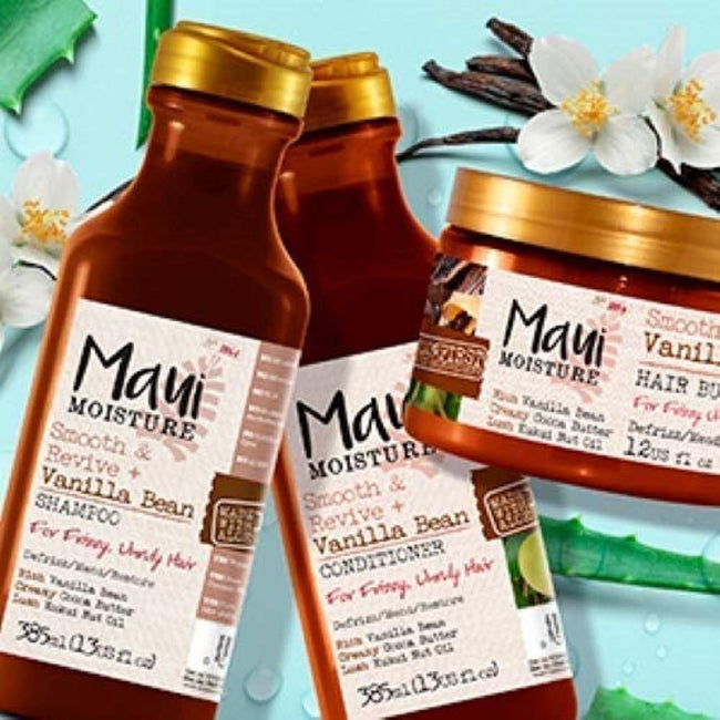 Maui Moisture Smooth & Repair + Vanilla Bean Conditioner odżywka do włosów niesfornych z ekstraktem z wanilii 385ml