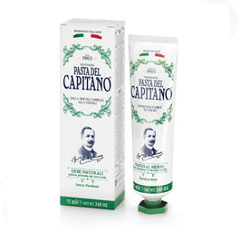 Pasta del Capitano Natural Herbs naturalna ziołowa pasta do zębów 75ml