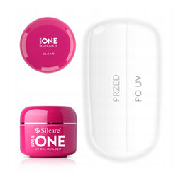 Silcare Base One Clear bezbarwny żel budujący do paznokci 5g