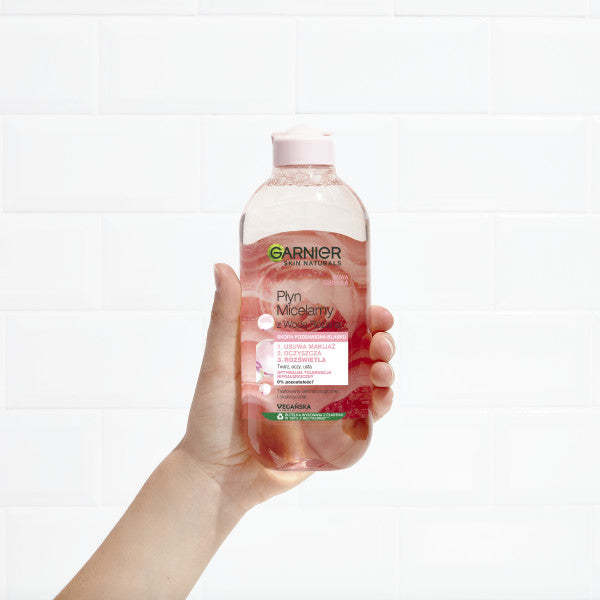 Garnier Skin Naturals płyn micelarny z wodą różaną 400ml