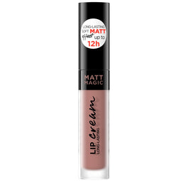 Eveline Cosmetics Matt Magic Lip Cream pomadka do ust w płynie 21 Tender Beige 4.5ml