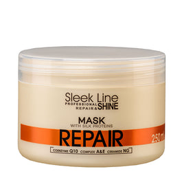 Stapiz Sleek Line Repair Mask maska z jedwabiem do włosów zniszczonych 250ml