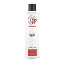 NIOXIN System 4 Cleanser Shampoo oczyszczający szampon do włosów farbowanych znacznie przerzedzonych 300ml