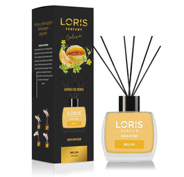 LORIS Reed Diffuser dyfuzor zapachowy z patyczkami Melon 120ml