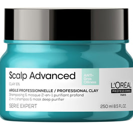 L'Oreal Professionnel Serie Expert Scalp Advanced 2-in-1 Deep Purifier Clay maska oczyszczająca z glinką 2w1 250ml