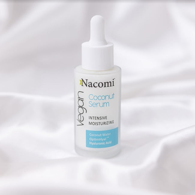 Nacomi Vegan Coconut Serum ultra nawilżające serum do twarzy z wodą kokosową 40ml