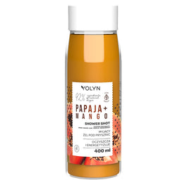 Yolyn Shower Shot żel pod prysznic Papaja + Mango 400ml