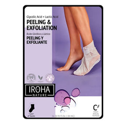IROHA nature Peeling & Exfoliation Foot Mask złuszczająca maseczka do stóp w formie skarpet Lavender 2x20ml