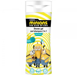 Minionki Żel pod prysznic i szampon 2w1 Banan 300ml