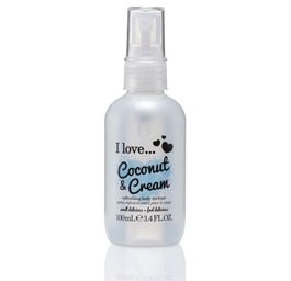 I Love Refreshing Body Spritzer odświeżająca mgiełka do ciała Coconut & Cream 100ml