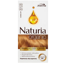 Joanna Naturia Organic pielęgnująca farba do włosów bez amoniaku i PPD 313 Karmelowy