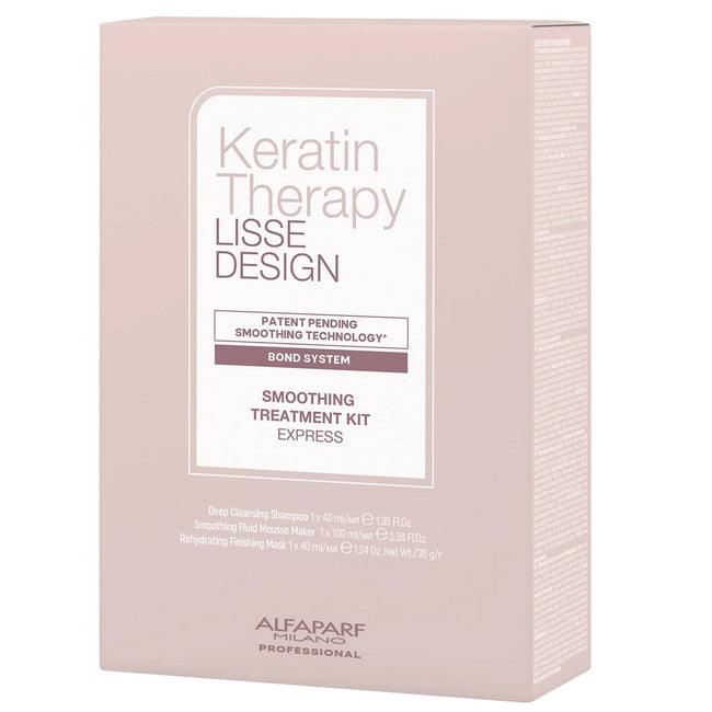 Alfaparf Keratin Therapy Lisse Design Smoothing Treatment Kit zestaw do keratynowego prostowania włosów
